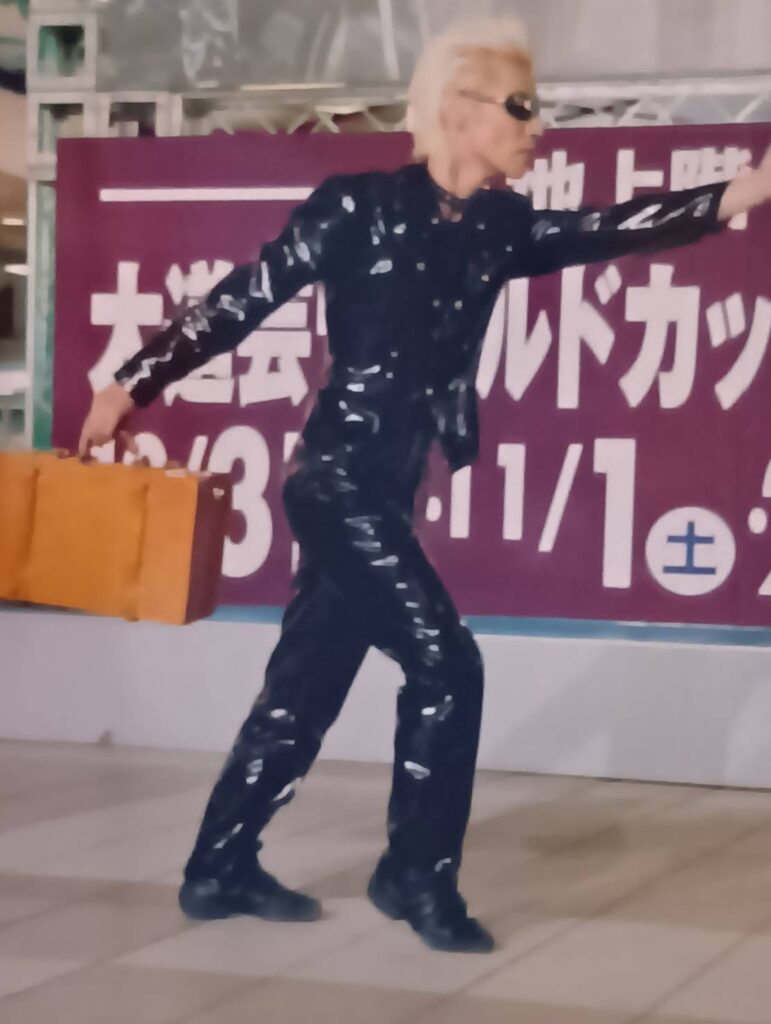 パントマイムの仕事で